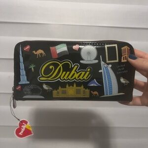 FREE ADD ON Dubai Souvenir Black Wallet